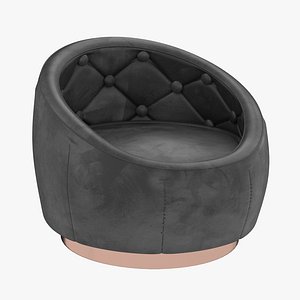 3D chair furniture armchair model