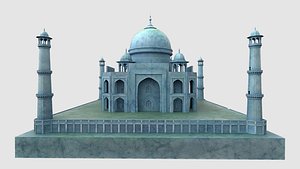 3D stylish  tajmahal