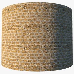 8k Seamless PBR Coquina Block Material 3D model