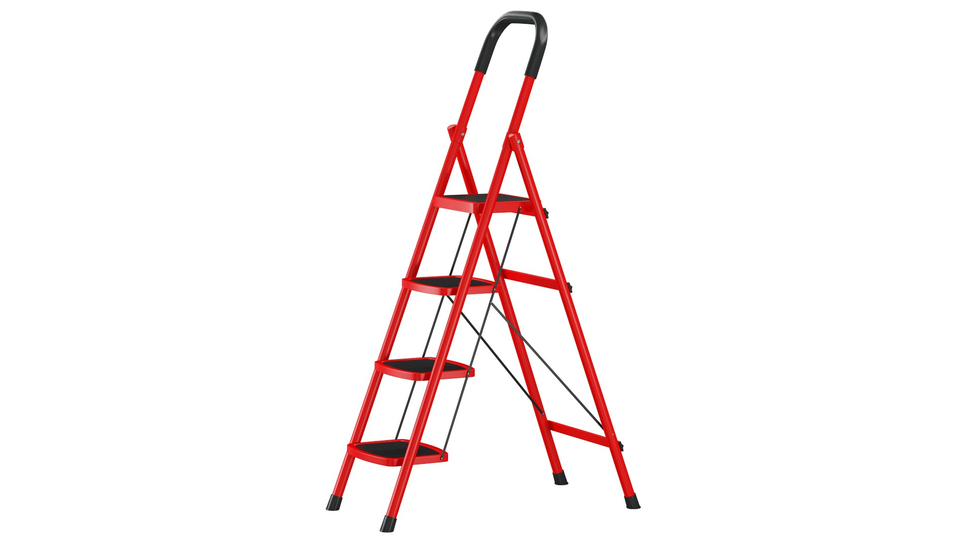 MKJLSD Ladder Four Step Model - TurboSquid 2017763