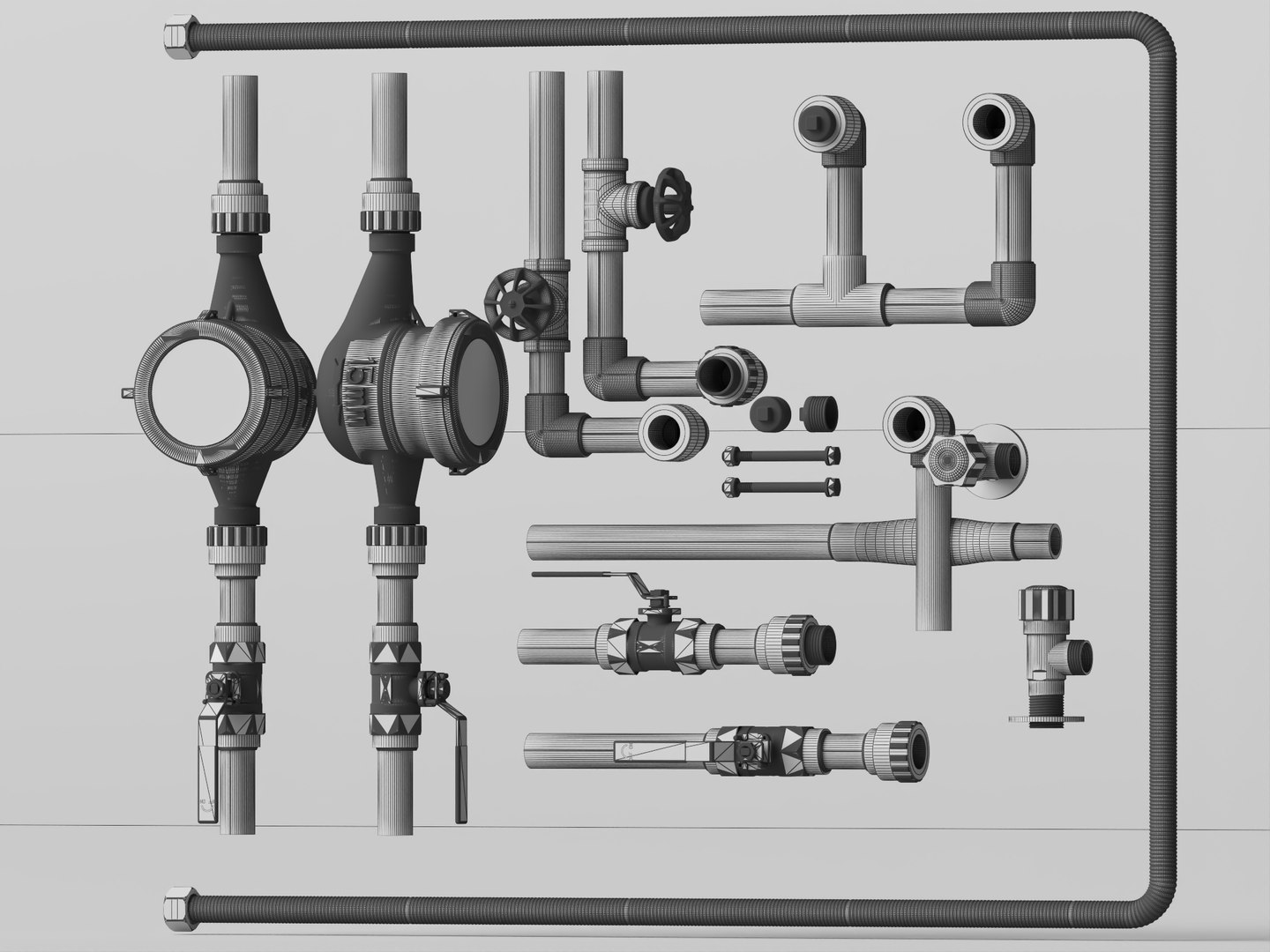 Water Meter PPR Pipe Fitting Valve Props Pack 3D model https://p.turbosquid.com/ts-thumb/Mk/3igH2I/5v/pipeline8/jpg/1787406219/1920x1080/fit_q87/e10670c38a1abc5bb0e64a48fea037b8d5721a08/pipeline8.jpg