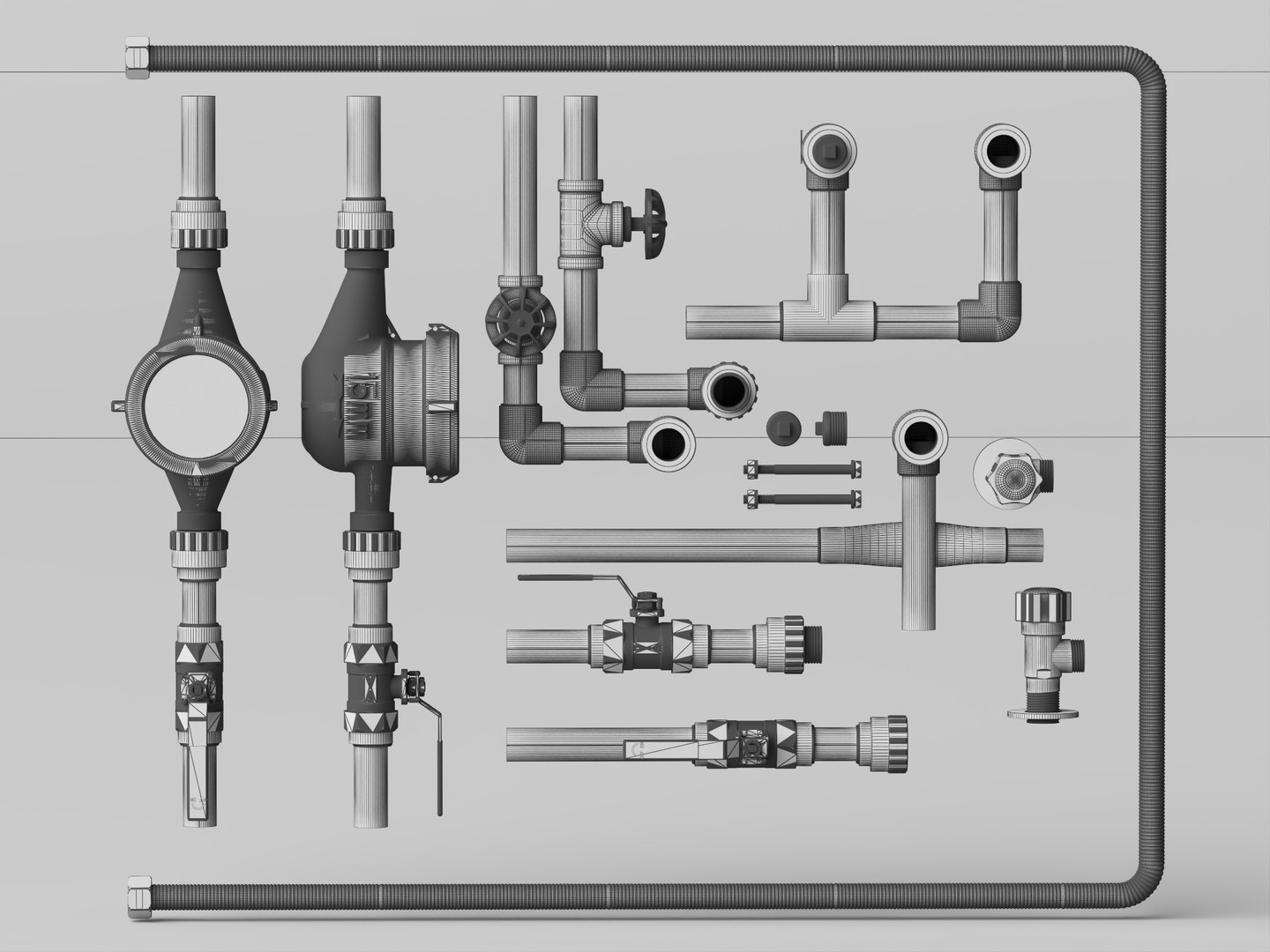 Water Meter PPR Pipe Fitting Valve Props Pack 3D model https://p.turbosquid.com/ts-thumb/Mk/3igH2I/7N/pipeline7/jpg/1787406219/1920x1080/fit_q87/4bf80c81fbb70354a4ae9c9350a20943c464fc5d/pipeline7.jpg