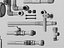 Water Meter PPR Pipe Fitting Valve Props Pack