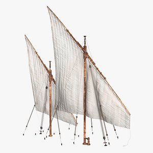 Qatar Dhow Sails Unfolded