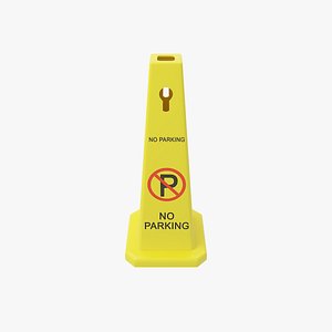 3D traffic cone v6 model