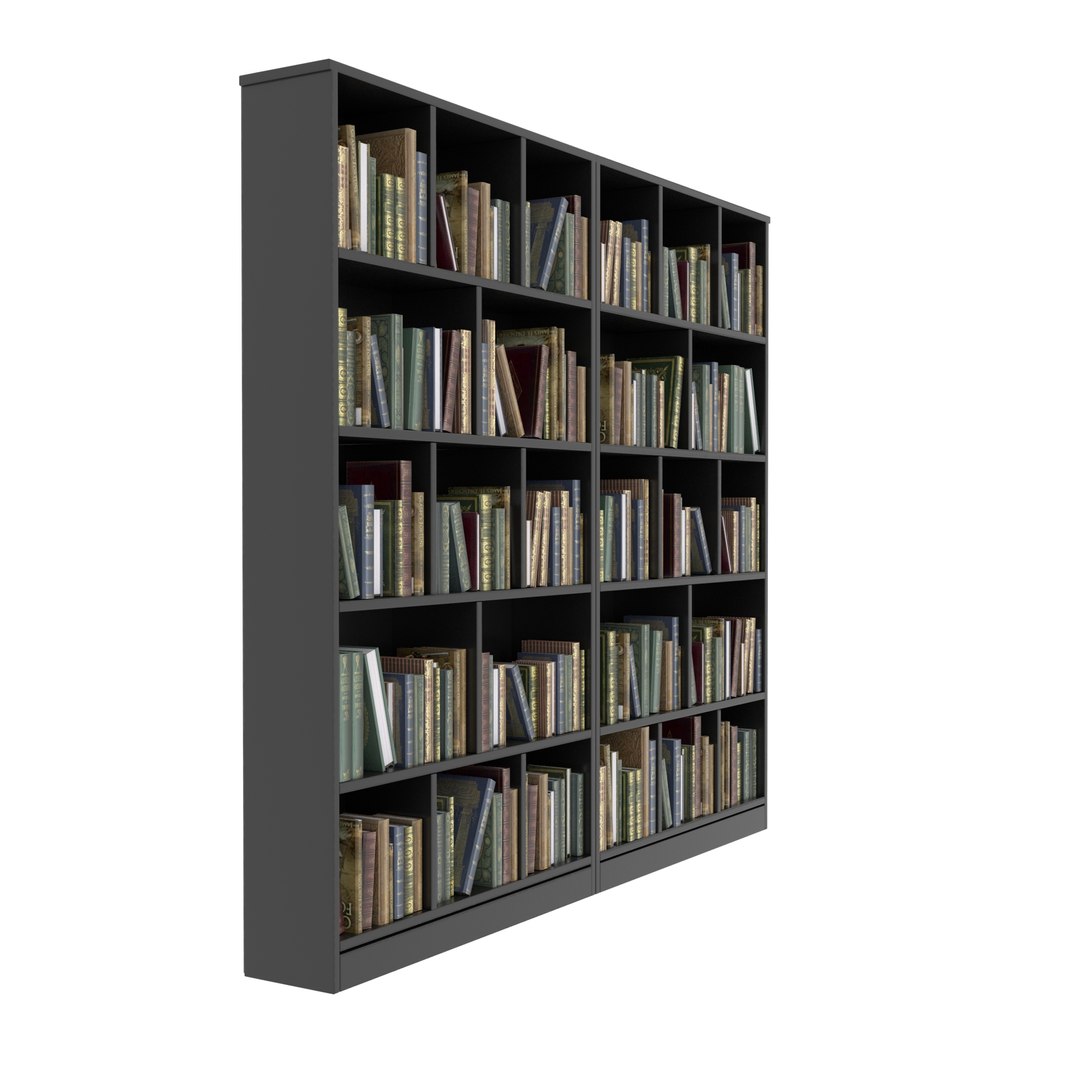 Book Shelf Model - TurboSquid 2245544