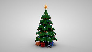 Voxel Christmas tree