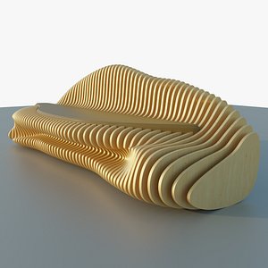 Parametric Layered Lounge Sofa