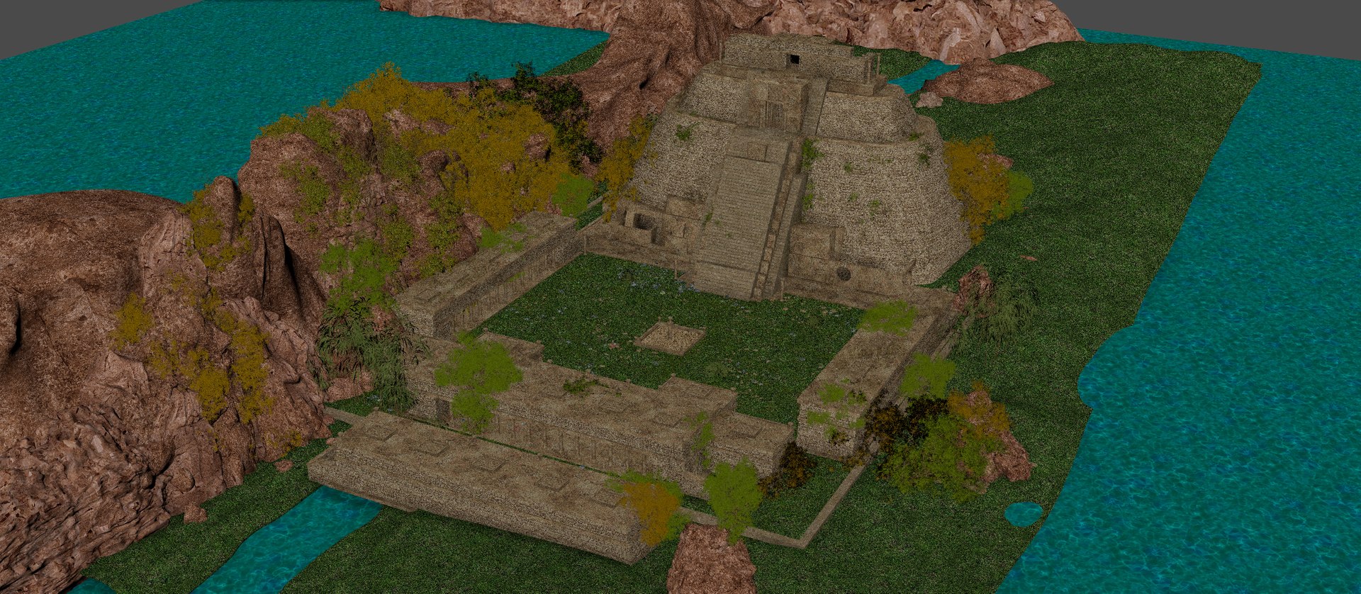 3D Uxmal Pyramid Environment https://p.turbosquid.com/ts-thumb/Mk/GmXQL0/1S/uxmalland19/jpg/1744921425/1920x1080/fit_q87/f7bb2a0c0aee4b112b32b8d1f65d96fd82b0f734/uxmalland19.jpg