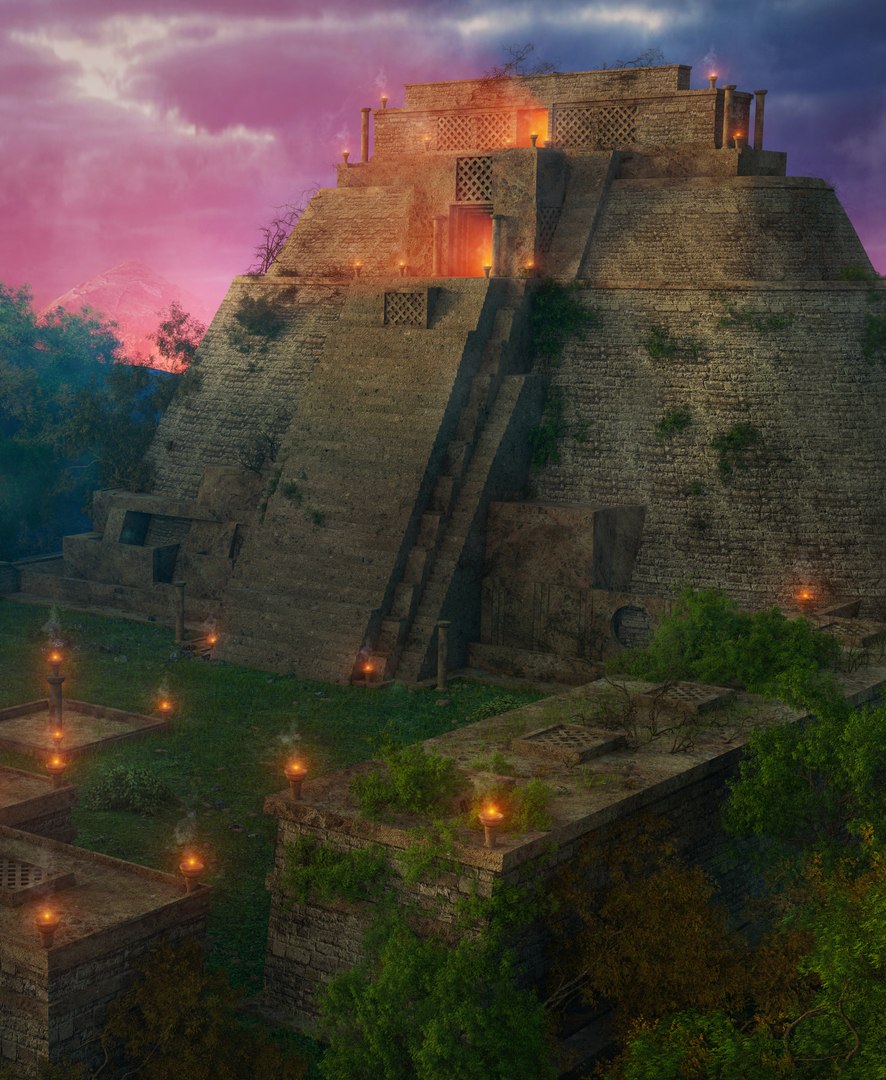 3D Uxmal Pyramid Environment https://p.turbosquid.com/ts-thumb/Mk/GmXQL0/B6/uxmalland2/jpg/1744918924/1920x1080/fit_q87/4e49db360f135b7c7035143a92fc1204f7bc859b/uxmalland2.jpg