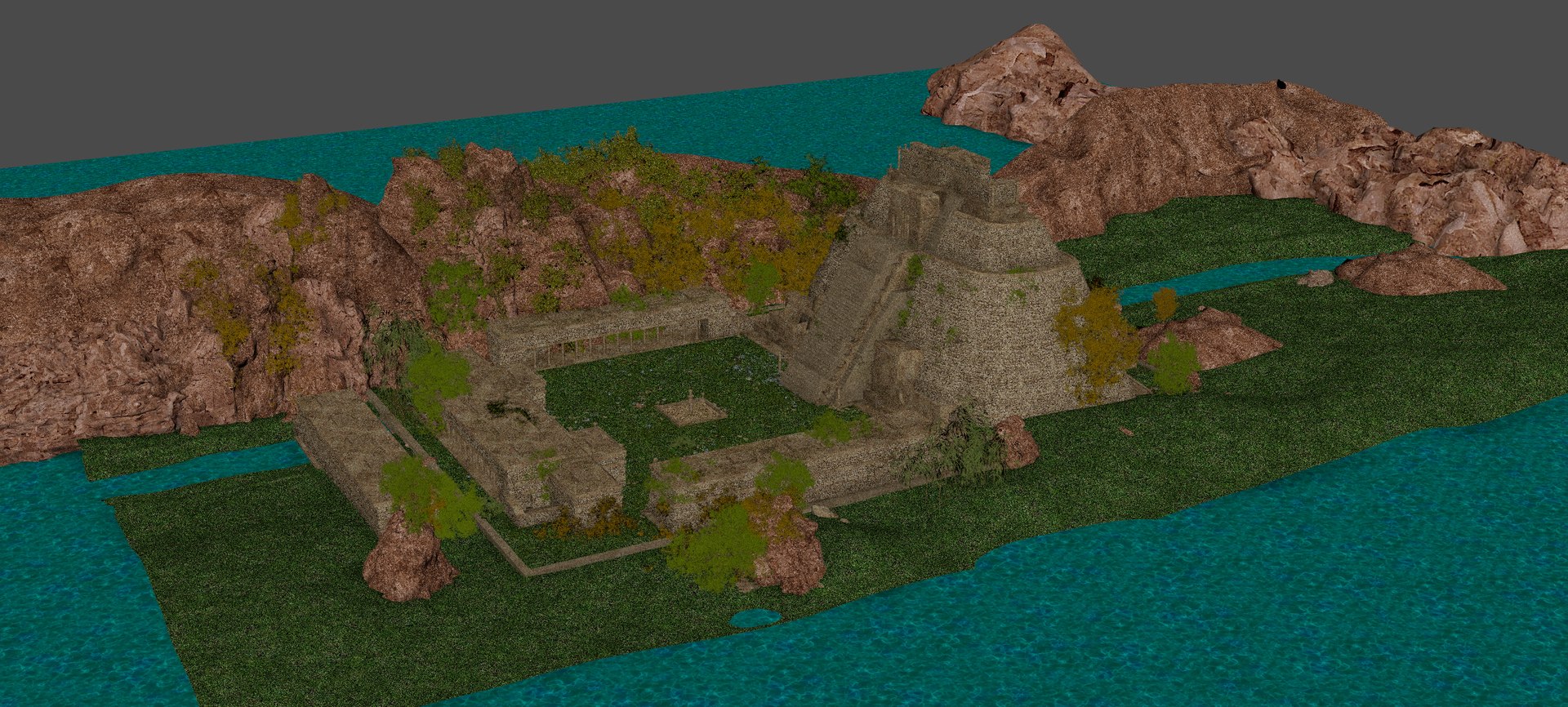 3D Uxmal Pyramid Environment https://p.turbosquid.com/ts-thumb/Mk/GmXQL0/UT/uxmalland10/jpg/1744921419/1920x1080/fit_q87/b3485b2ea485f4979639321dff105e5d7b6096cc/uxmalland10.jpg