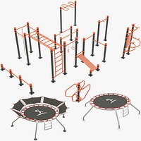 Street Workout Equipment Collection V8