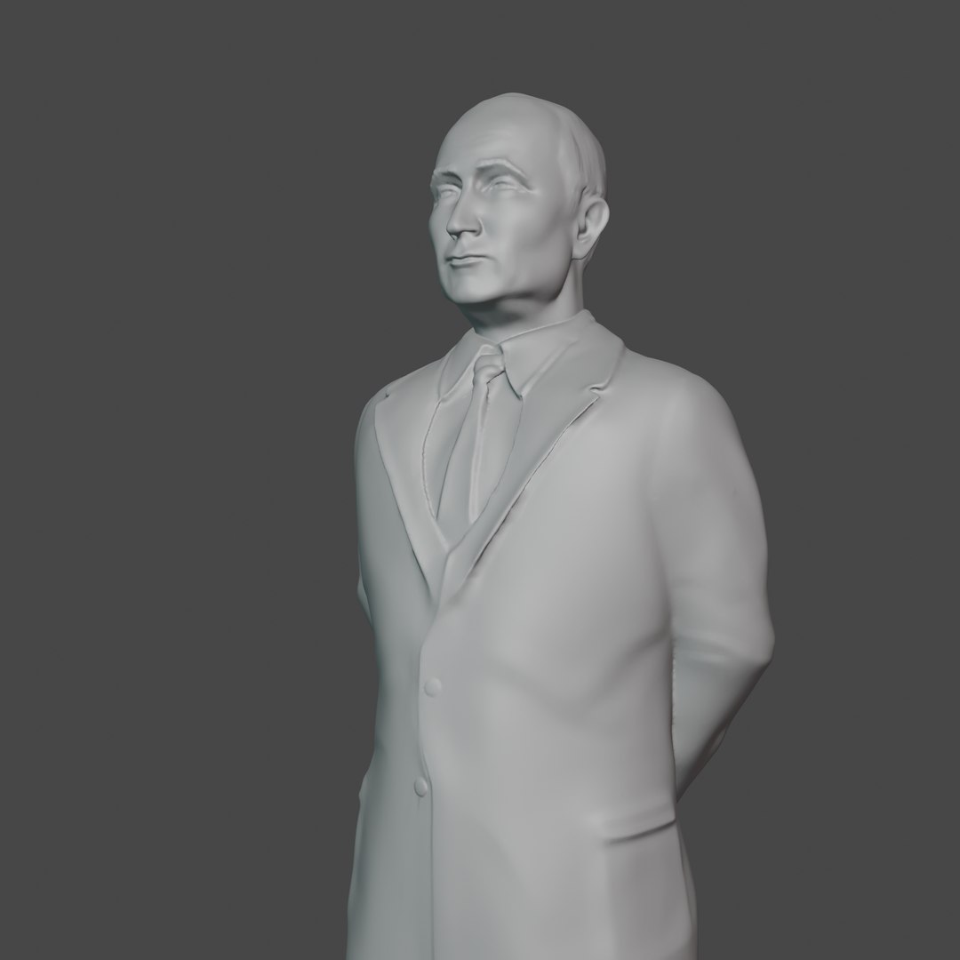 President of the Russian Federation Vladimir Putin 3D - TurboSquid 2132554