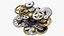 Clock Mechanisms Collection 6 3D model