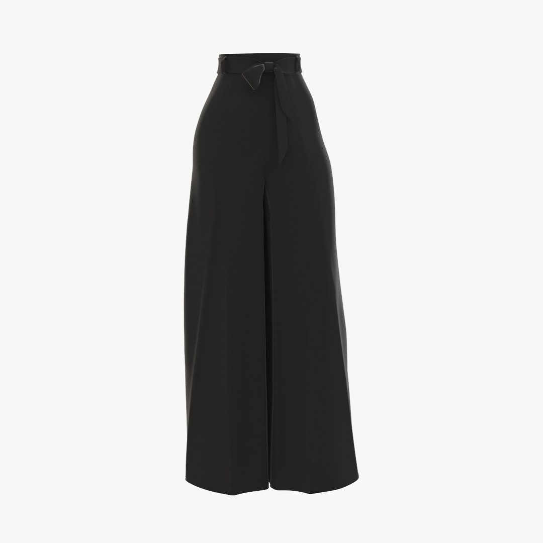 3D skirt pants - TurboSquid 1606539