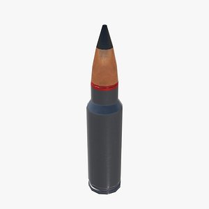 3D 9x39 Ammo Low-poly 3D model model