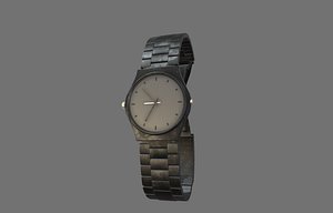 3D model watch fashion