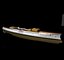 Cruiser "Furst Bismark".  Germany empire. 1900,
