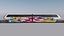 mono rail train 01 3D model