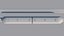 mono rail train 01 3D model