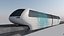 mono rail train 01 3D model