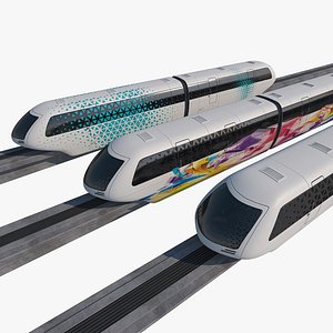 Mono Rail Train Set 01