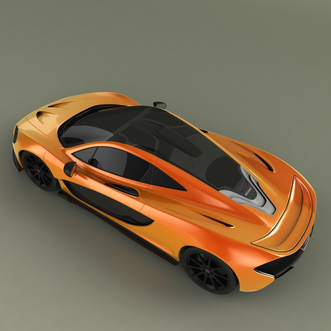 3d Mclaren P1 Model