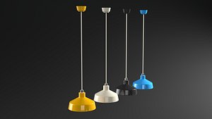 3D modern kitchen lamp model