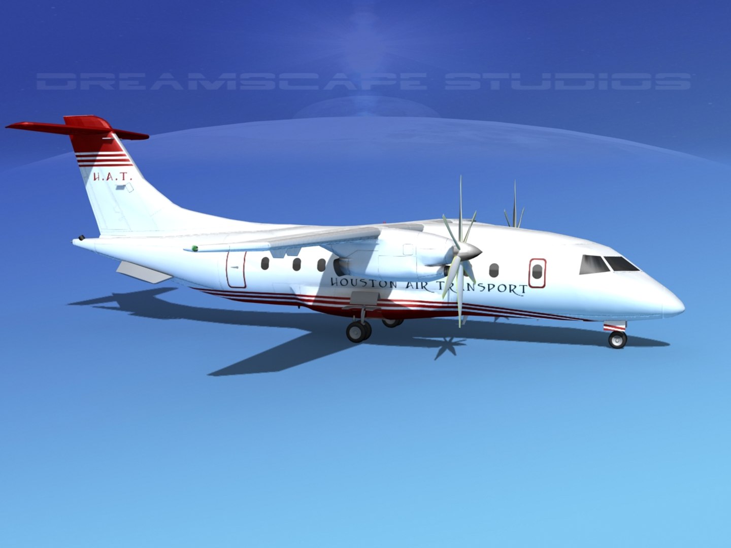 3d Model Dornier Do-328-130