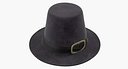 Pilgrim Hat 3D Model