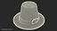 Pilgrim Hat 3D Model