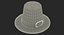 Pilgrim Hat 3D Model