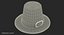 Pilgrim Hat 3D Model
