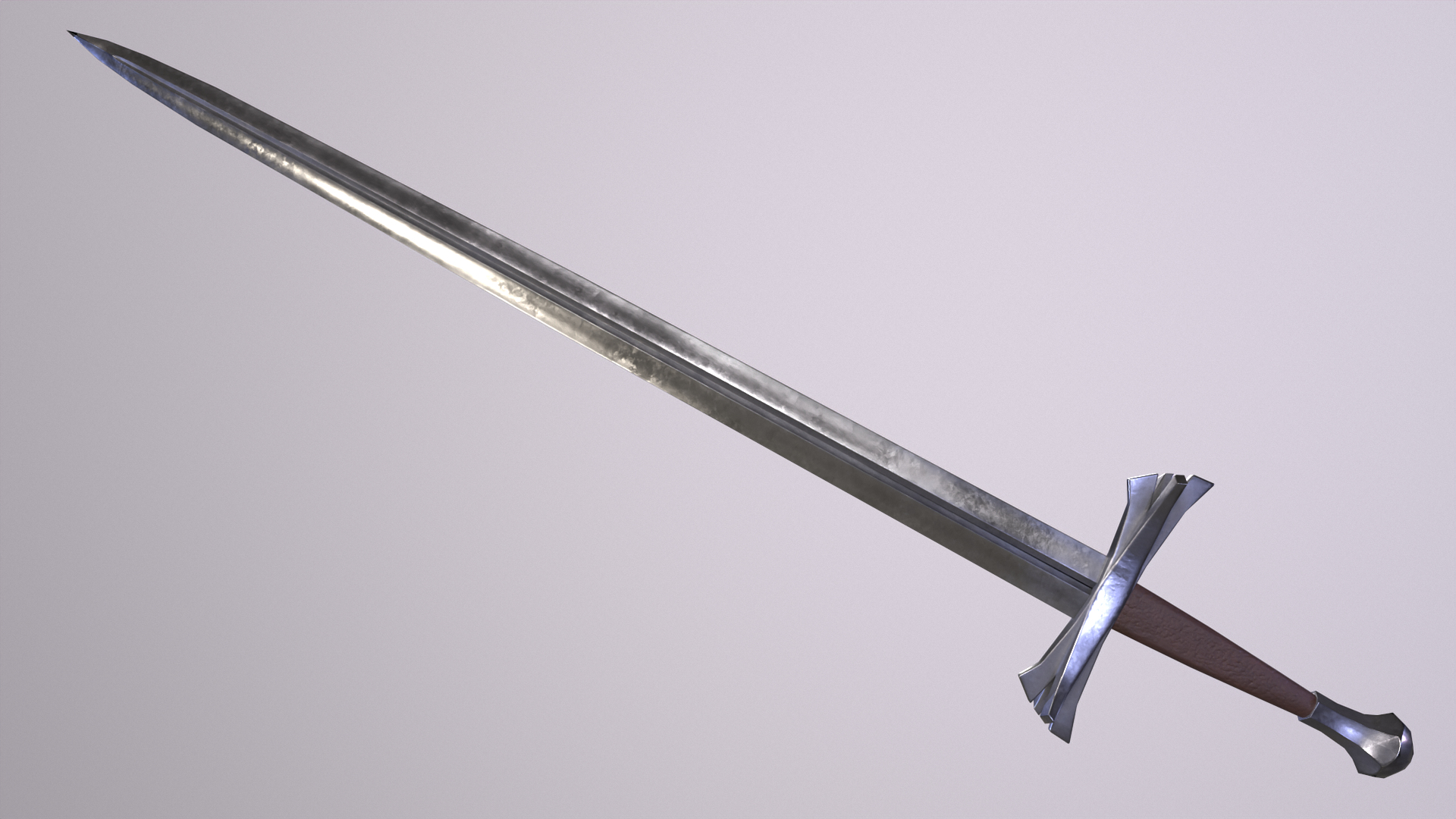 The Medieval Longsword V3 LOW POLY 3D Model - TurboSquid 1771850