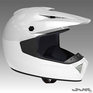 helmet motocross cross 3d model