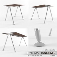 Office Desks Unisma Tandem 2 (pack 1)