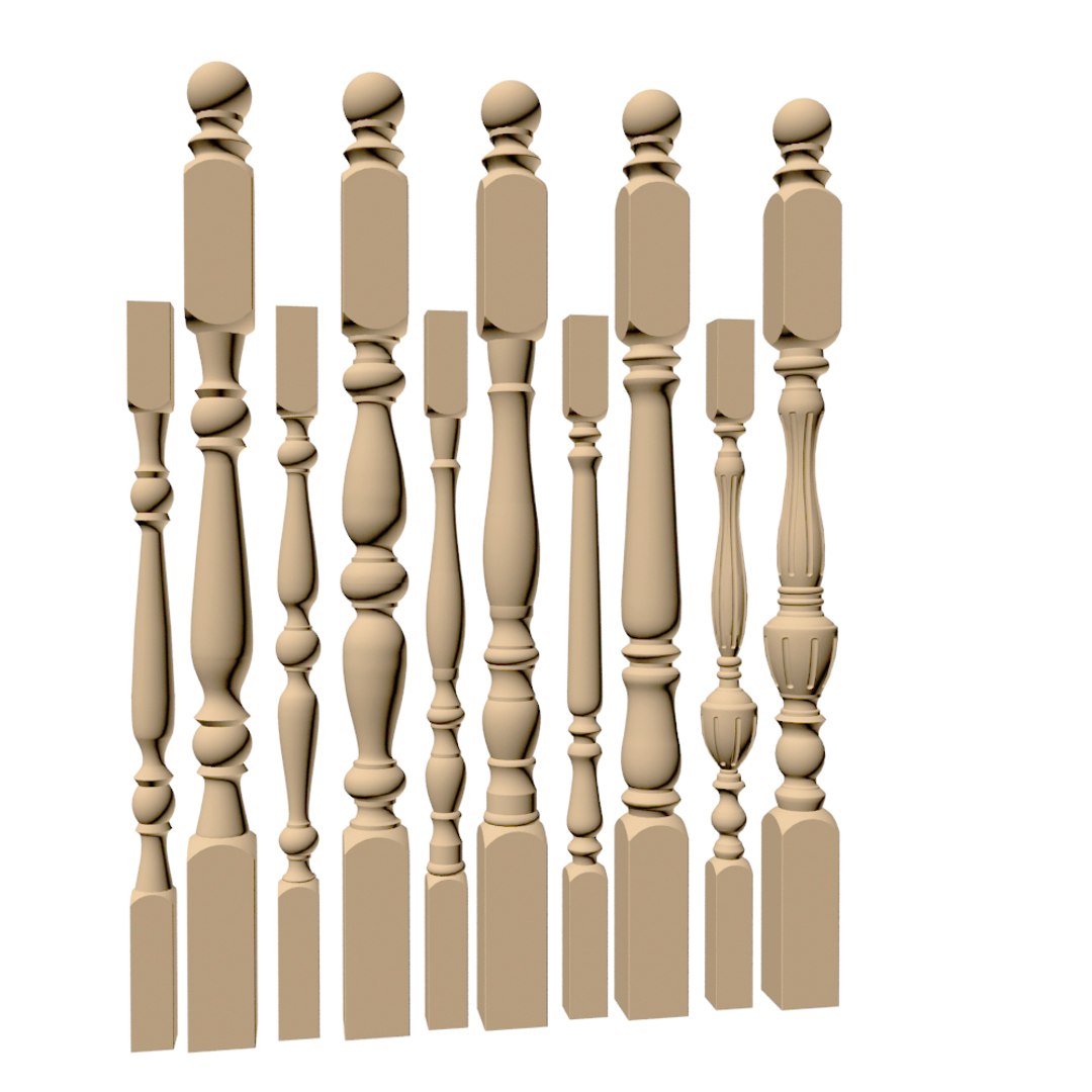 Balusters 3ds