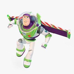 3D Buzz Lightyear Rigged