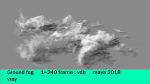 ground fog - VDB model