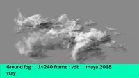 ground fog - VDB model