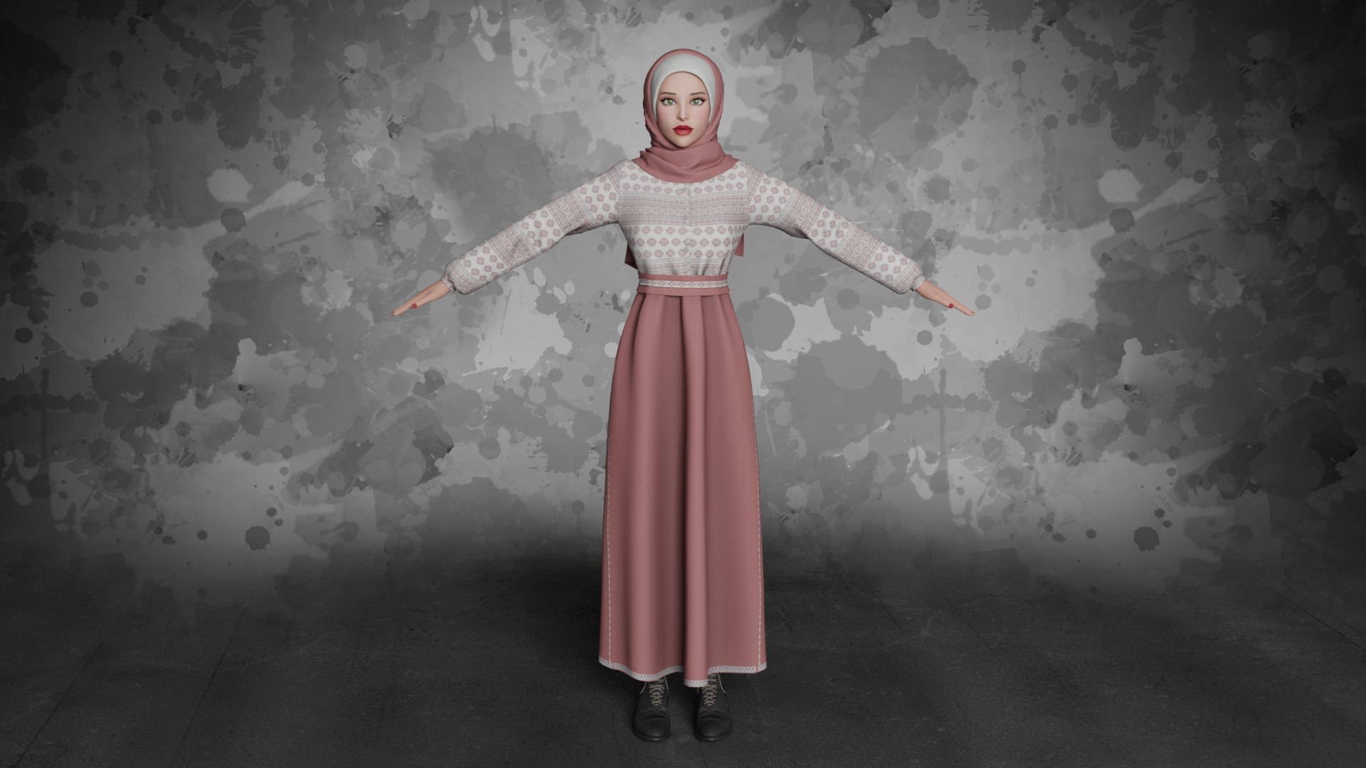 3D Sara - Muslim Girl with Hijab with Rig Low-poly https://p.turbosquid.com/ts-thumb/Ml/DUbOIH/41/color03_000001/png/1705923477/1920x1080/fit_q87/98a28586a56c9ded0da4a6ea5e0ddde02de7a6f0/color03_000001.jpg