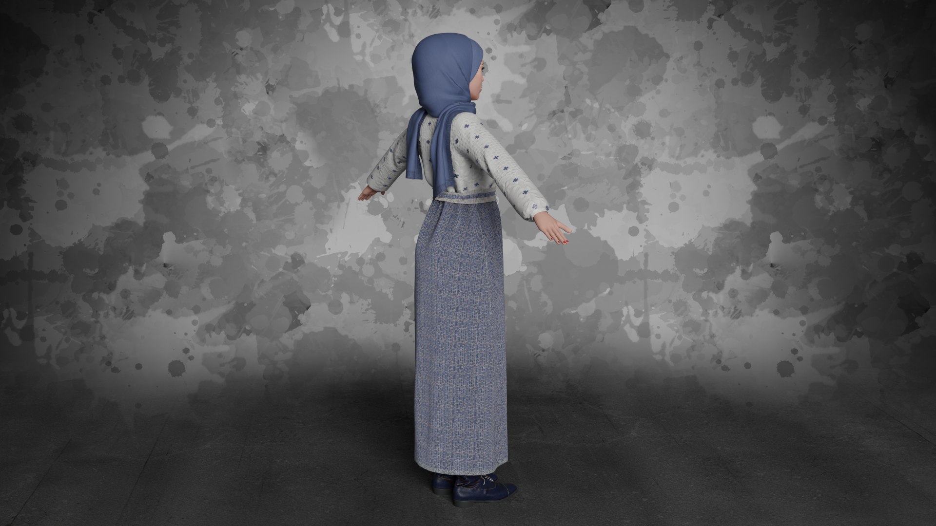 3D Sara - Muslim Girl with Hijab with Rig Low-poly https://p.turbosquid.com/ts-thumb/Ml/DUbOIH/77/color02_000005/png/1705923459/1920x1080/fit_q87/bac0eafc2890c40703098bde4a57422b5d927592/color02_000005.jpg