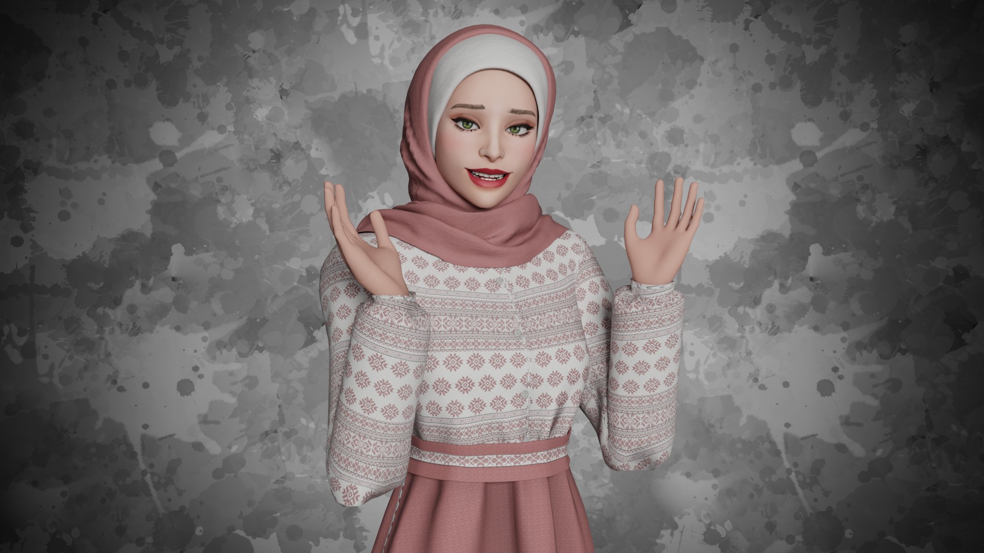 3D Sara - Muslim Girl with Hijab with Rig Low-poly https://p.turbosquid.com/ts-thumb/Ml/DUbOIH/gH/pose10/png/1705923265/1920x1080/fit_q87/1d6c3128564f95087485fb1063d6aefe58b1d846/pose10.jpg