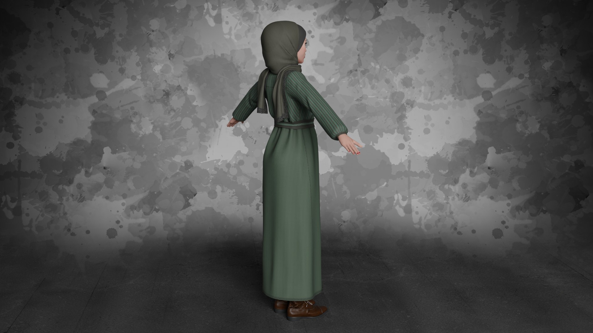 3D Sara - Muslim Girl with Hijab with Rig Low-poly https://p.turbosquid.com/ts-thumb/Ml/DUbOIH/vQ/color01_000005/png/1705923428/1920x1080/fit_q87/9c65681e4935efb2efa6442584dde2b1a79bf002/color01_000005.jpg