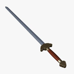 3d jian sword