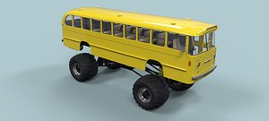 bus monster 3D