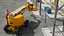 JLG Aerial Work Platform 450AJ Lift Yellow