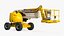 JLG Aerial Work Platform 450AJ Lift Yellow