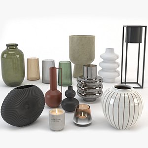 JYSK Decorations Set - 12 Models Collection