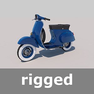 Rigged Vespa 125 Primavera 1968